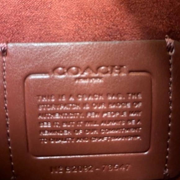 Coach Brown Leather Shoulder Bag - Picture 14 of 14